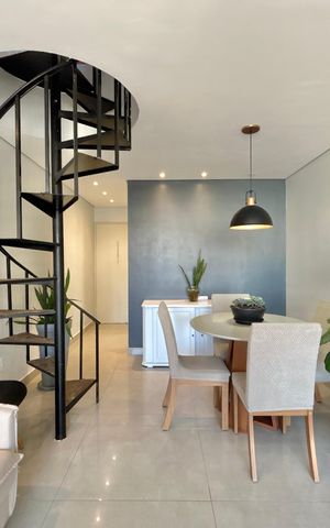 Apartamento à venda com 106m², 2 quartos e 1 vaga Apartamento à venda com 106m², 2 quartos e 1 vagaSala