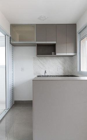 Apartamento à venda com 40m², 1 quarto e 1 vaga Apartamento à venda com 40m², 1 quarto e 1 vagaCozinha