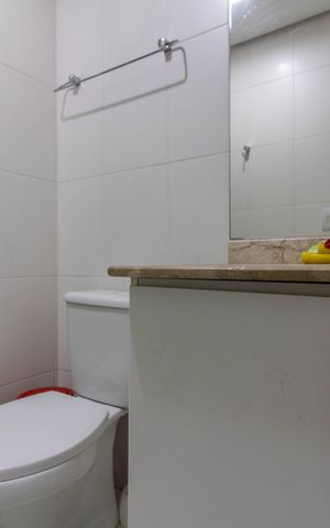 Apartamento à venda com 134m², 3 quartos e 2 vagas Apartamento à venda com 134m², 3 quartos e 2 vagasBanheiro Suíte 3