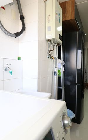 Apartamento à venda com 80m², 2 quartos e 2 vagas Área de Serviço