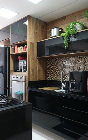 Apartamento à venda com 80m², 2 quartos e 2 vagasCozinha 