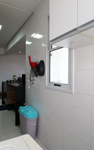 Apartamento à venda com 80m², 2 quartos e 2 vagas Área de Serviço