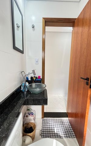 Apartamento à venda com 106m², 2 quartos e 1 vaga Apartamento à venda com 106m², 2 quartos e 1 vagaBanheiro