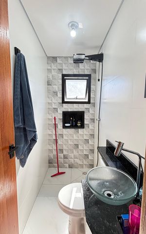 Apartamento à venda com 106m², 2 quartos e 1 vaga Apartamento à venda com 106m², 2 quartos e 1 vagaBanheiro