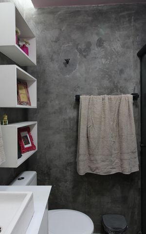 Apartamento à venda com 60m², 2 quartos e 2 vagasBanheiro Social