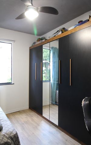 Apartamento à venda com 60m², 2 quartos e 2 vagasQuarto 1