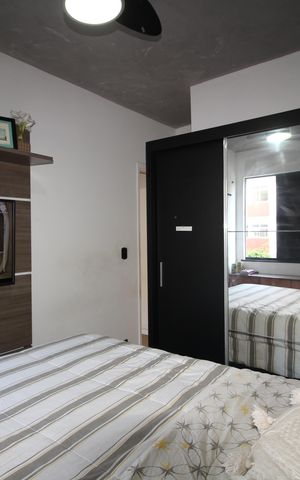 Apartamento à venda com 60m², 2 quartos e 2 vagasQuarto 2