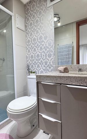Apartamento à venda com 174m², 3 quartos e 2 vagas Apartamento à venda com 174m², 3 quartos e 2 vagasBanheiro da Suíte 2