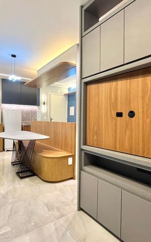 Studio à venda com 28m², 1 quarto e sem vaga Studio à venda com 28m², 1 quarto e sem vagaSala