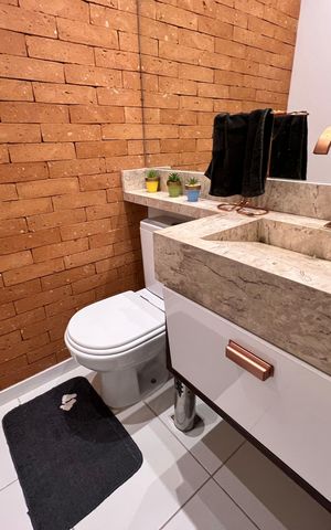 Apartamento para alugar com 165m², 3 quartos e 2 vagas Apartamento para alugar com 165m², 3 quartos e 2 vagasLavabo