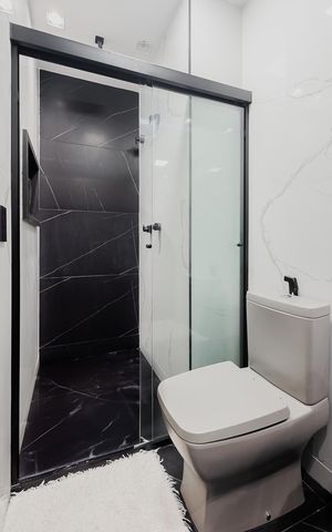 Apartamento à venda com 106m², 1 quarto e 3 vagasBanheiro da Suíte