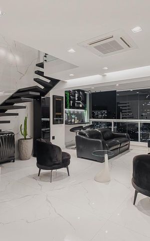 Apartamento à venda com 106m², 1 quarto e 3 vagasSala