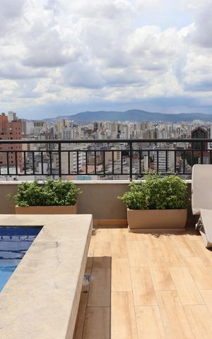 Studio à venda com 24m², 1 quarto e sem vagaPiscina