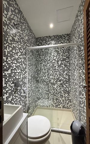 Apartamento para alugar com 30m², 1 quarto e sem vaga Apartamento para alugar com 30m², 1 quarto e sem vagaBanheiro social