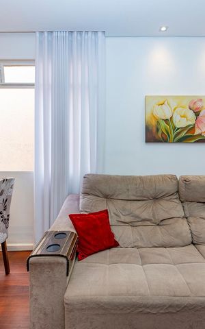 Apartamento à venda com 60m², 2 quartos e 1 vaga Apartamento à venda com 60m², 2 quartos e 1 vagaSala