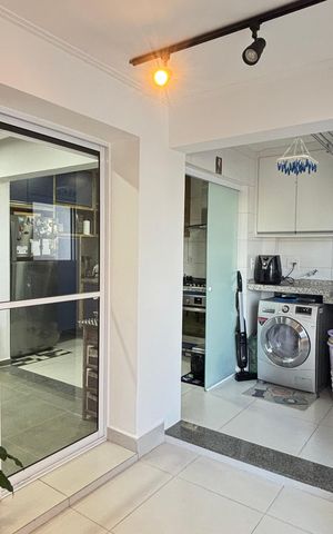 Apartamento à venda com 97m², 3 quartos e 2 vagasVaranda