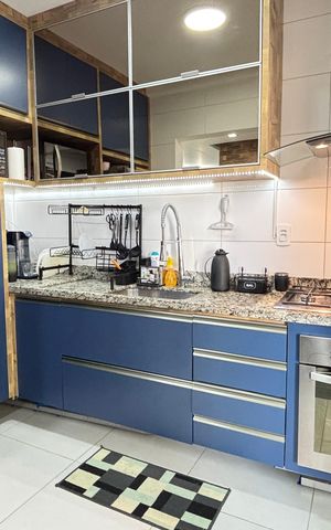 Apartamento à venda com 97m², 3 quartos e 2 vagasCozinha