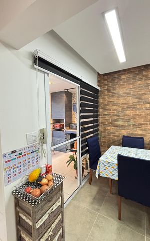 Apartamento à venda com 97m², 3 quartos e 2 vagasCozinha