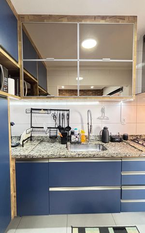 Apartamento à venda com 97m², 3 quartos e 2 vagasCozinha