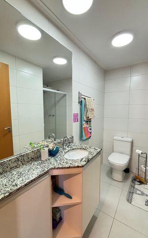 Apartamento à venda com 97m², 3 quartos e 2 vagasBanheiro