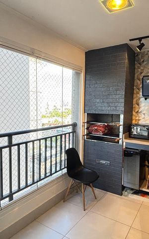 Apartamento à venda com 97m², 3 quartos e 2 vagasVaranda