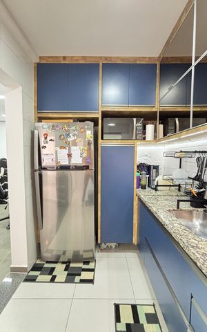 Apartamento à venda com 97m², 3 quartos e 2 vagasCozinha