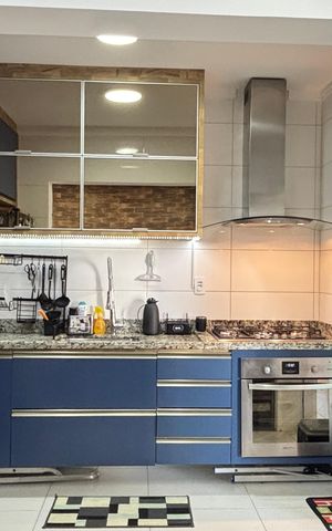 Apartamento à venda com 97m², 3 quartos e 2 vagasCozinha