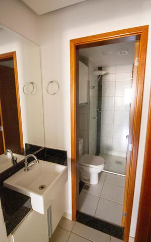 Apartamento à venda com 77m², 3 quartos e 1 vagaBanheiro 1