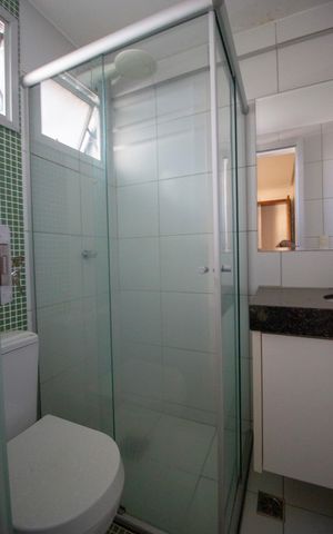 Apartamento à venda com 77m², 3 quartos e 1 vagaBanheiro 2