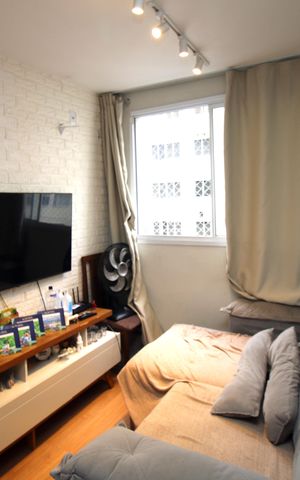 Apartamento à venda com 50m², 2 quartos e sem vagaSala