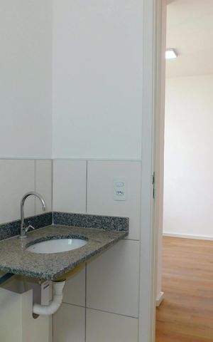 Apartamento para alugar com 46m², 2 quartos e 1 vagaBanheiro