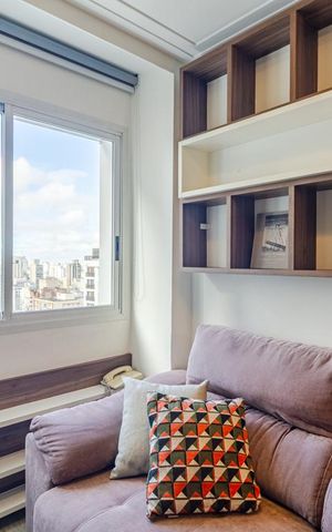 Studio à venda com 30m², 1 quarto e 1 vagaStudio