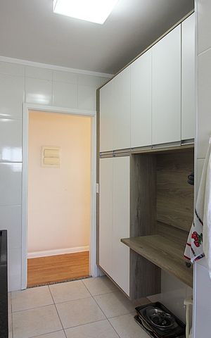 Apartamento à venda com 80m², 2 quartos e 1 vagaCozinha e Área de Serviço