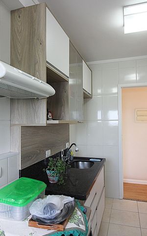 Apartamento à venda com 80m², 2 quartos e 1 vagaCozinha e Área de Serviço
