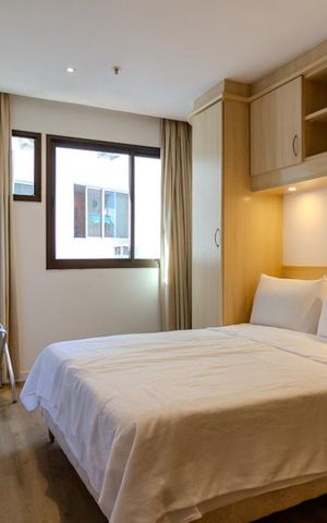 Apartamento à venda com 45m², 1 quarto e 1 vagaQuarto
