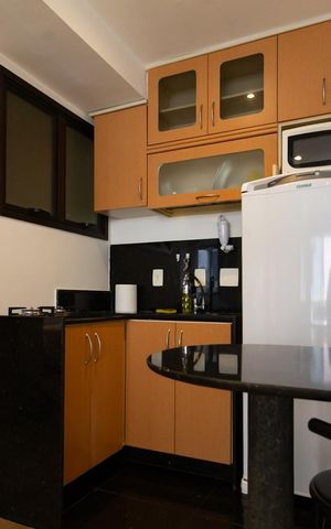 Apartamento à venda com 45m², 1 quarto e 1 vagaCozinha