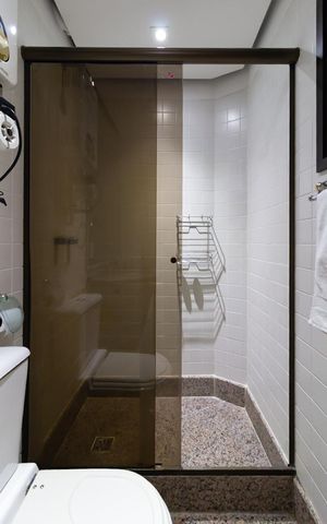 Apartamento à venda com 45m², 1 quarto e 1 vagaBanheiro Social