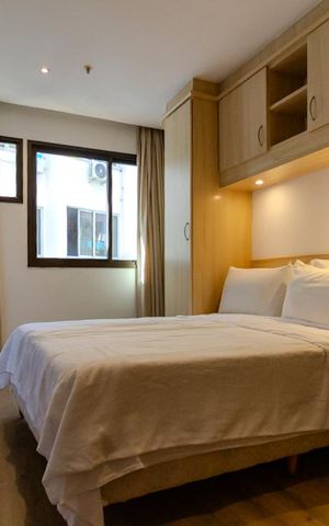 Apartamento à venda com 45m², 1 quarto e 1 vagaQuarto