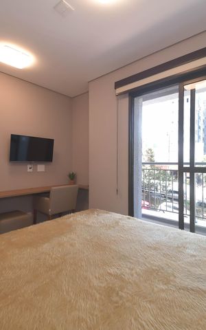 Studio para alugar com 25m², 1 quarto e sem vagaStudio - Quarto