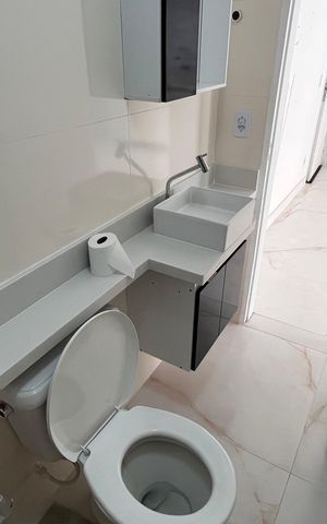 Studio à venda com 15m², 1 quarto e sem vaga Studio à venda com 15m², 1 quarto e sem vagaBanheiro