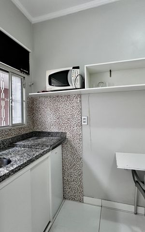 Studio para alugar com 22m², 0 quarto e sem vaga Studio para alugar com 22m², 0 quarto e sem vagaCozinha
