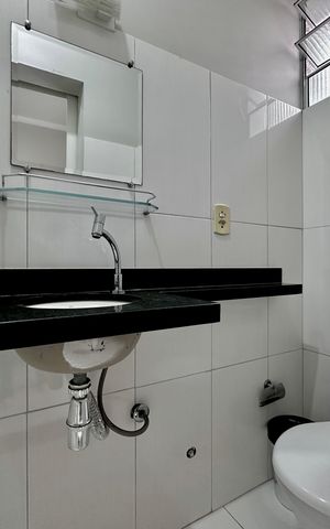 Studio para alugar com 22m², 0 quarto e sem vaga Studio para alugar com 22m², 0 quarto e sem vagaBanheiro