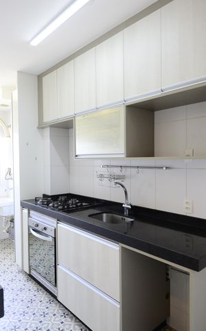 Apartamento para alugar com 69m², 2 quartos e 1 vagaCozinha