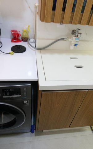 Apartamento à venda com 45m², 2 quartos e 1 vagaCozinha e Área de Serviço