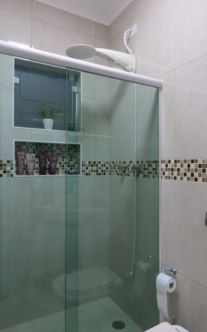 Casa à venda com 145m², 2 quartos e 2 vagasBanheiro da Suíte