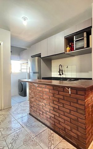 Apartamento à venda com 55m², 2 quartos e 2 vagas Apartamento à venda com 55m², 2 quartos e 2 vagasCozinha