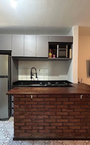 Apartamento à venda com 55m², 2 quartos e 2 vagas Apartamento à venda com 55m², 2 quartos e 2 vagasCozinha