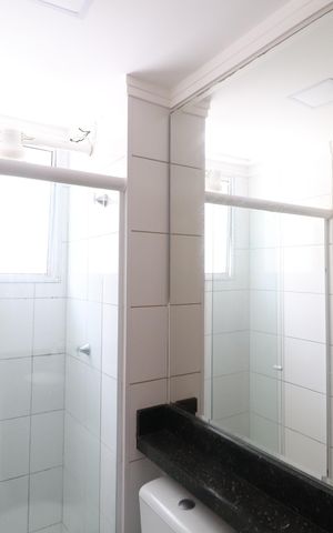 Apartamento para alugar com 72m², 2 quartos e 2 vagasBanheiro Social
