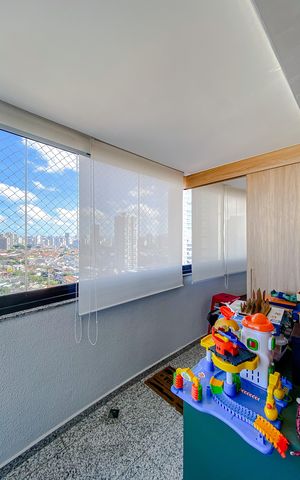 Apartamento à venda com 143m², 3 quartos e 3 vagasVaranda da Sala