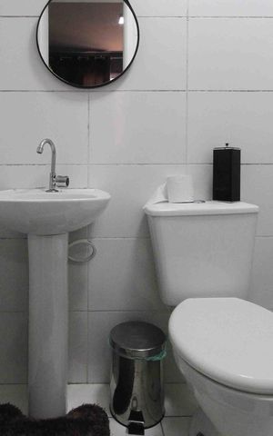 Apartamento para alugar com 27m², 1 quarto e sem vaga Apartamento para alugar com 27m², 1 quarto e sem vagaBanheiro